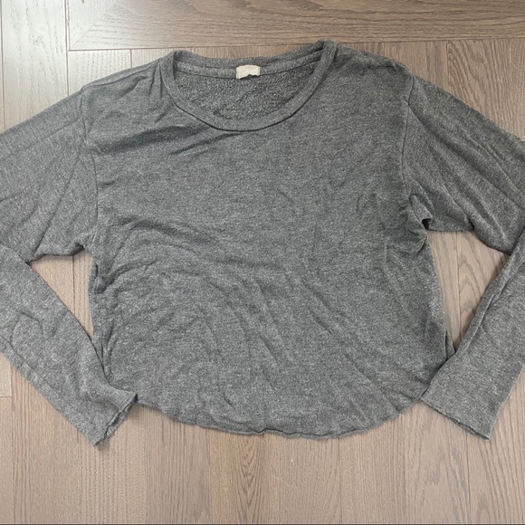Brandy Melville Tops - Brandy Melville John Galt Raw edge sweatshirt